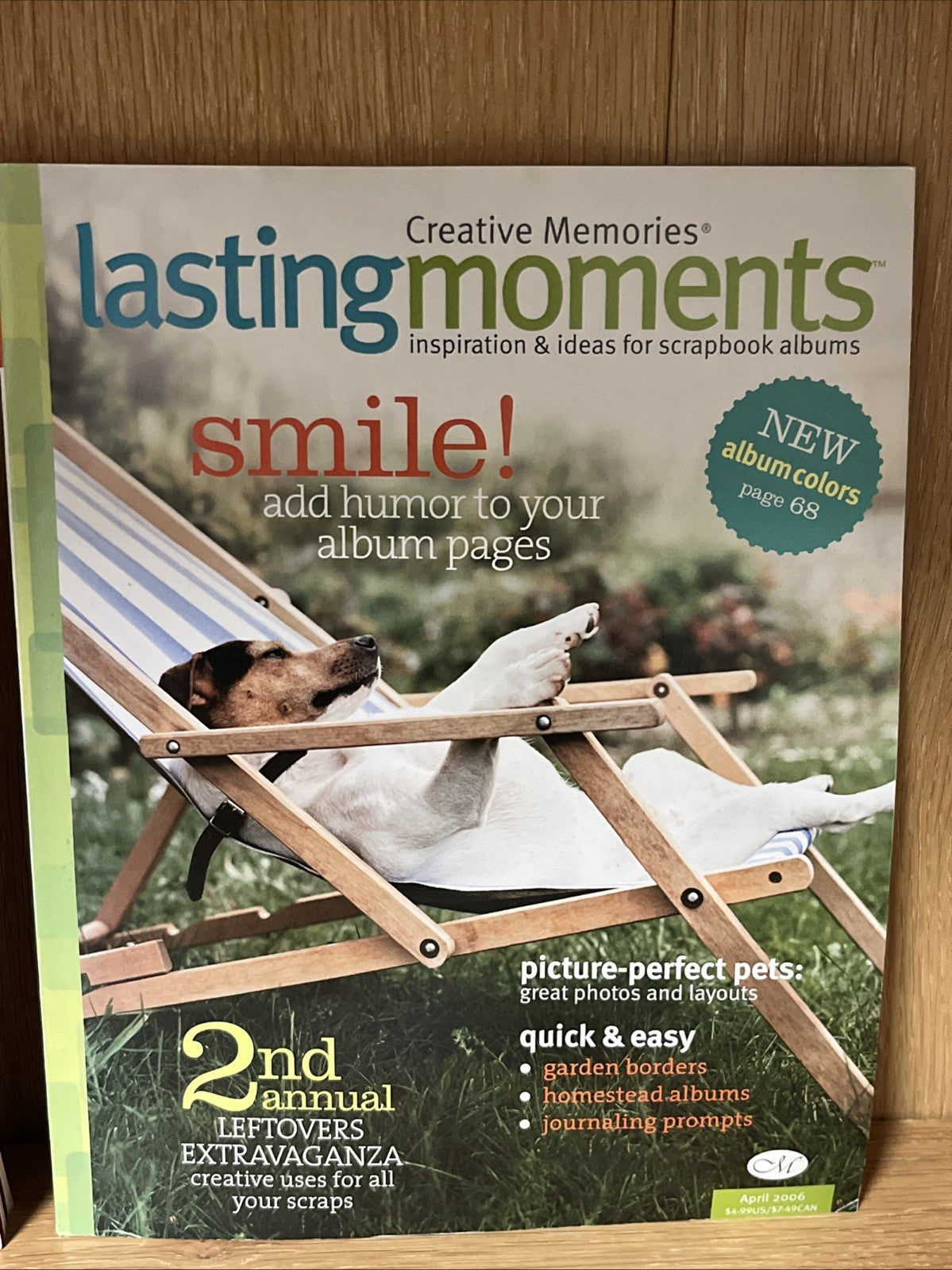 Lot of 4 Lasting Moments Magazine 2006/2008/2009/Feb/April/Jun