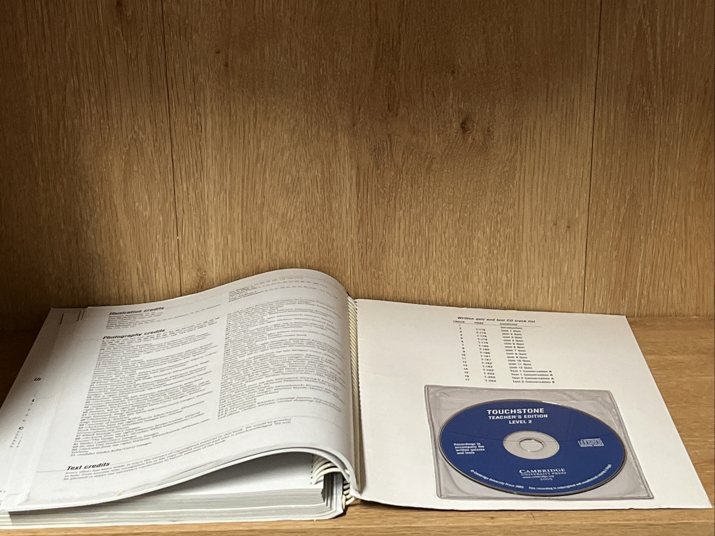 Touchstone Teacher's Edition 2 Teachers Book with Audio Cd by Michael McCarthy