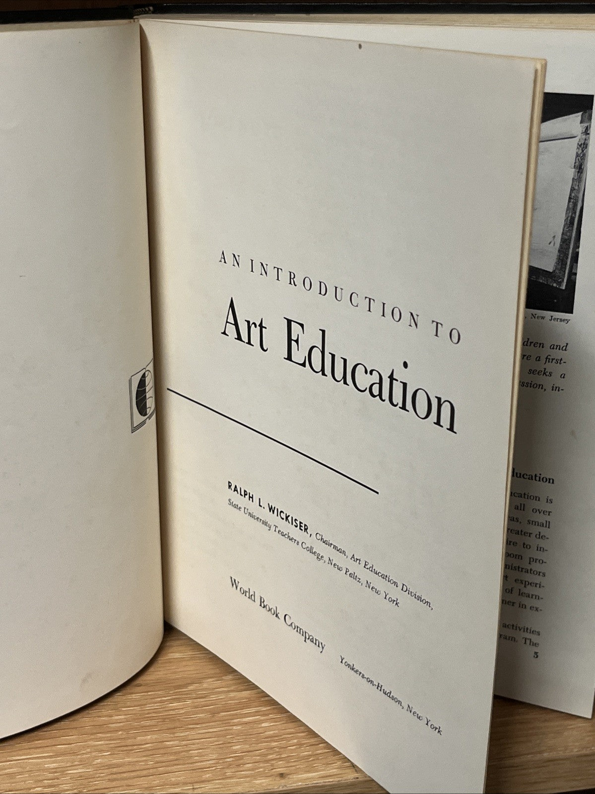An Introduction to Art EducationAuthor: Ralph L. Wickiser 1957