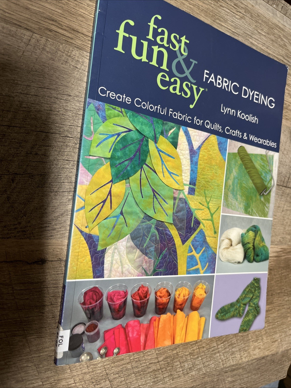 Fast Fun & Easy Fabric Dyeing: Create Colorful Fabric for Quilts, Crafts & Wear