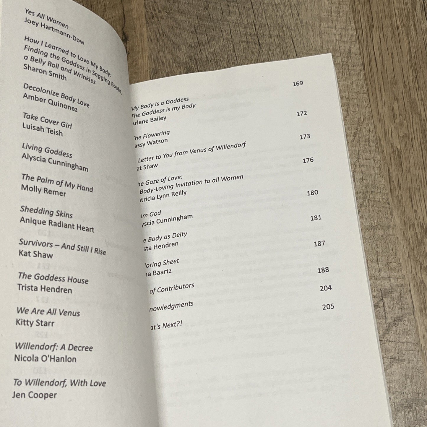 Willendorf's Legacy: The Sacred Body, A Girl God Anthology By Trista Hendren