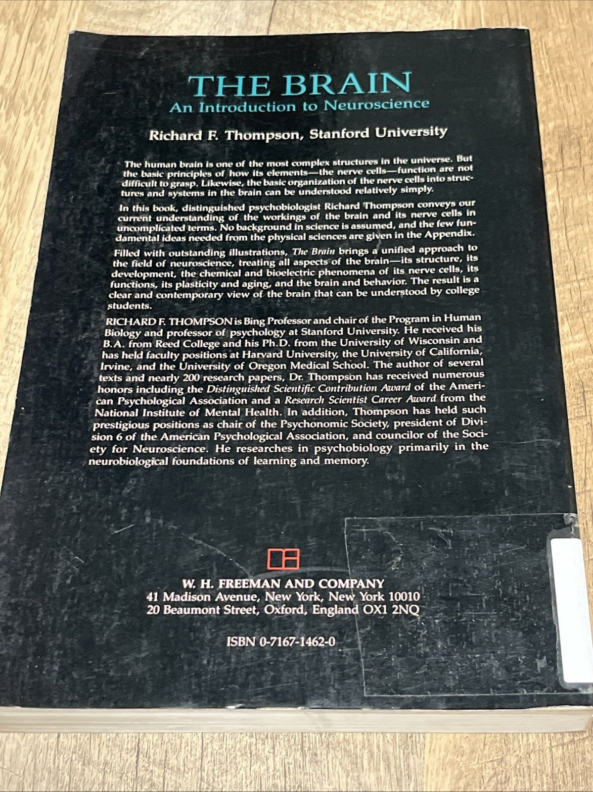 Brain  Behavior: An Introduction to Behavioral Neuroscience - Paperback - GOOD