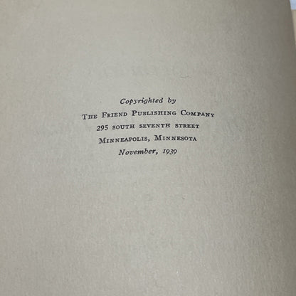 Memories of an Old Town Thomally Holbech Anderson 1939 SIGNED COPY