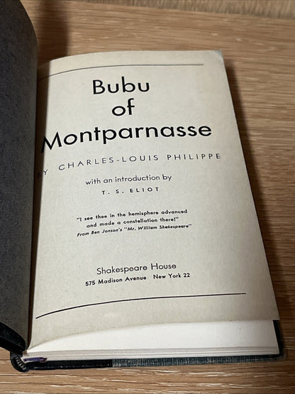 Bubu Of Montparnasse 1951 by Charles-Louis Philippe