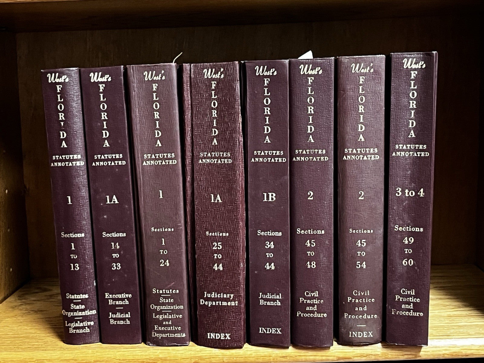 Decorative law books Random 8 Lot