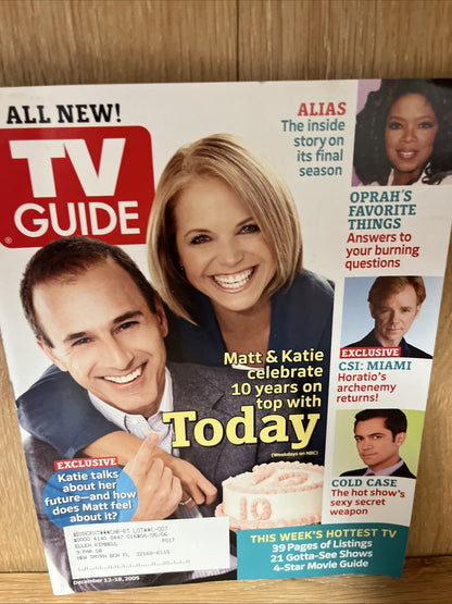 2000's Lot Of 15 TV Guide Magazines