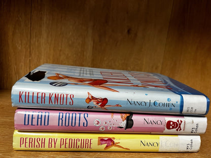 Nancy J Cohen Books Lot 3 A Bad Hair Day Mystery