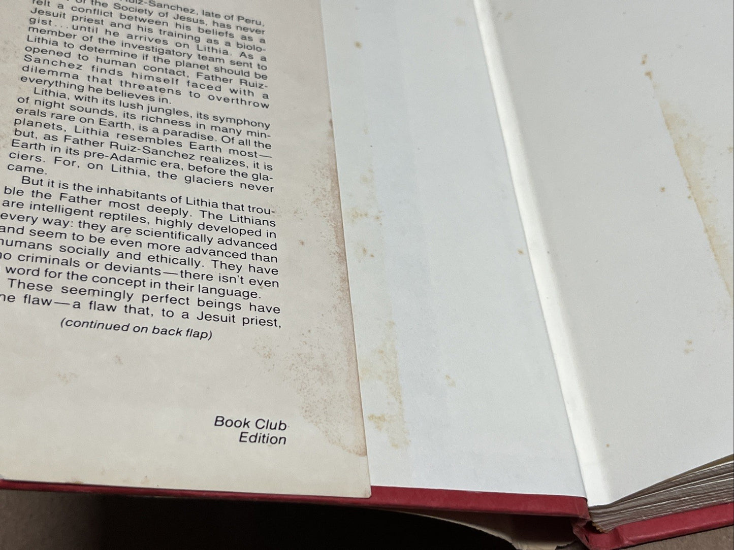 A CASE OF CONSCIENCE by JAMES BLISH 1958 Book Club Edition HARDBACK
