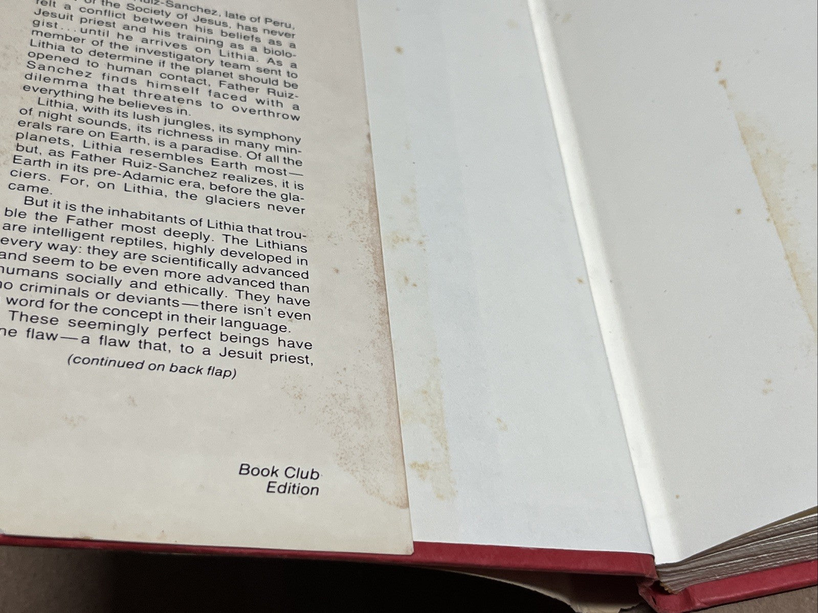 A CASE OF CONSCIENCE by JAMES BLISH 1958 Book Club Edition HARDBACK