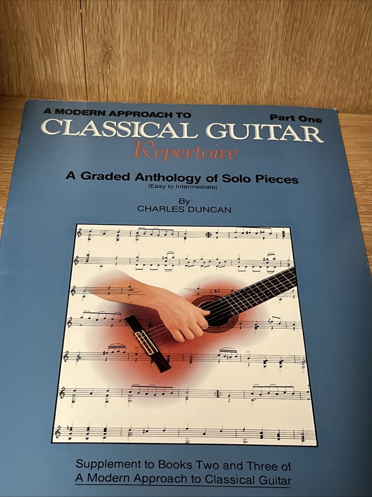 A Modern Approach to Classical Guitar Book 1  Repertoire Lot of 2 (Book Only)