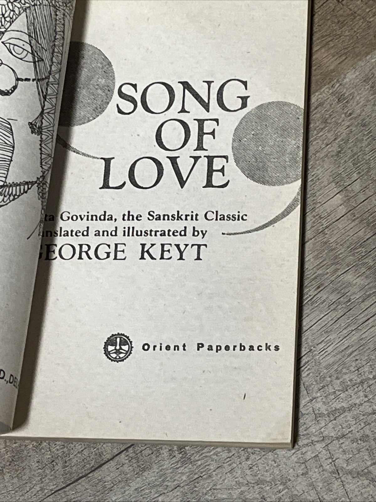 George Keyt Book : SONG OF LOVE :  1st Edition Rare Collection