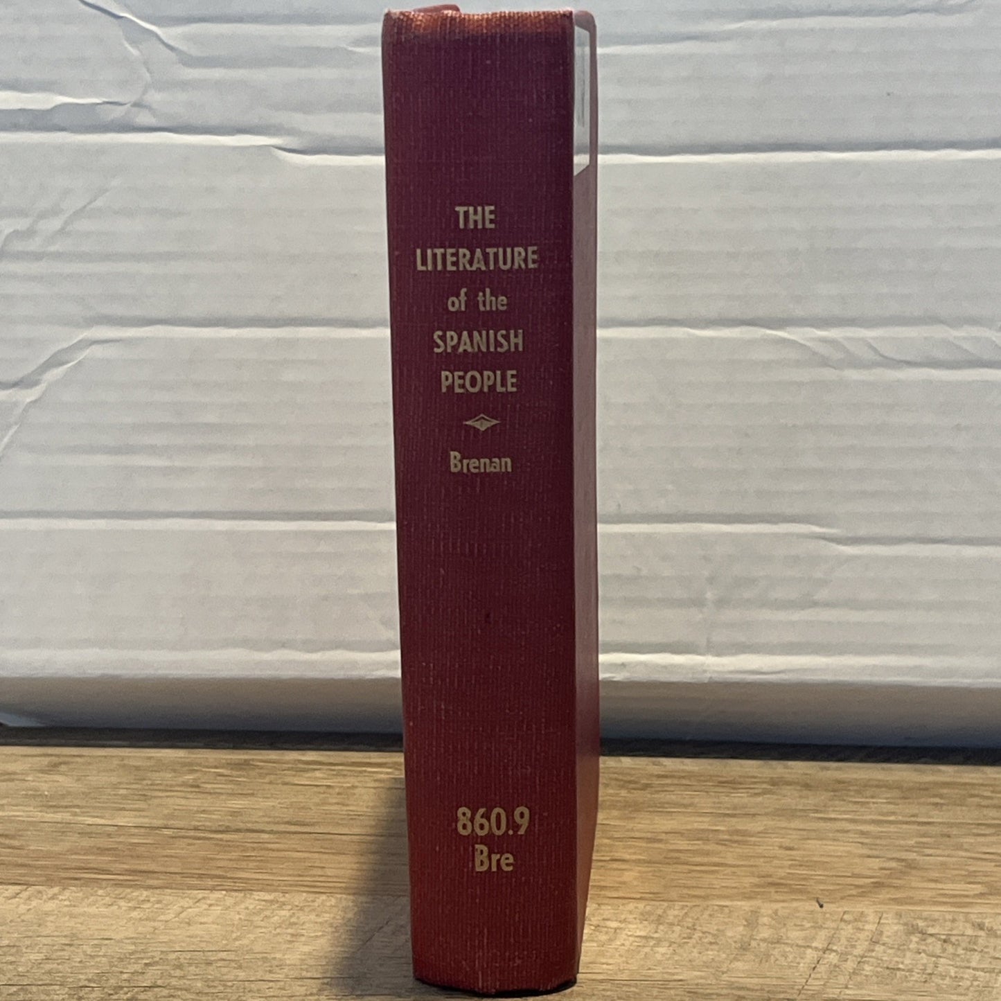 Brenan: The Literature of the Spanish People by Gerald Brenan 1962
