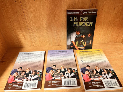 Vocab Cafe SAT Prep Books Set of 4 Stories by Josh Burk