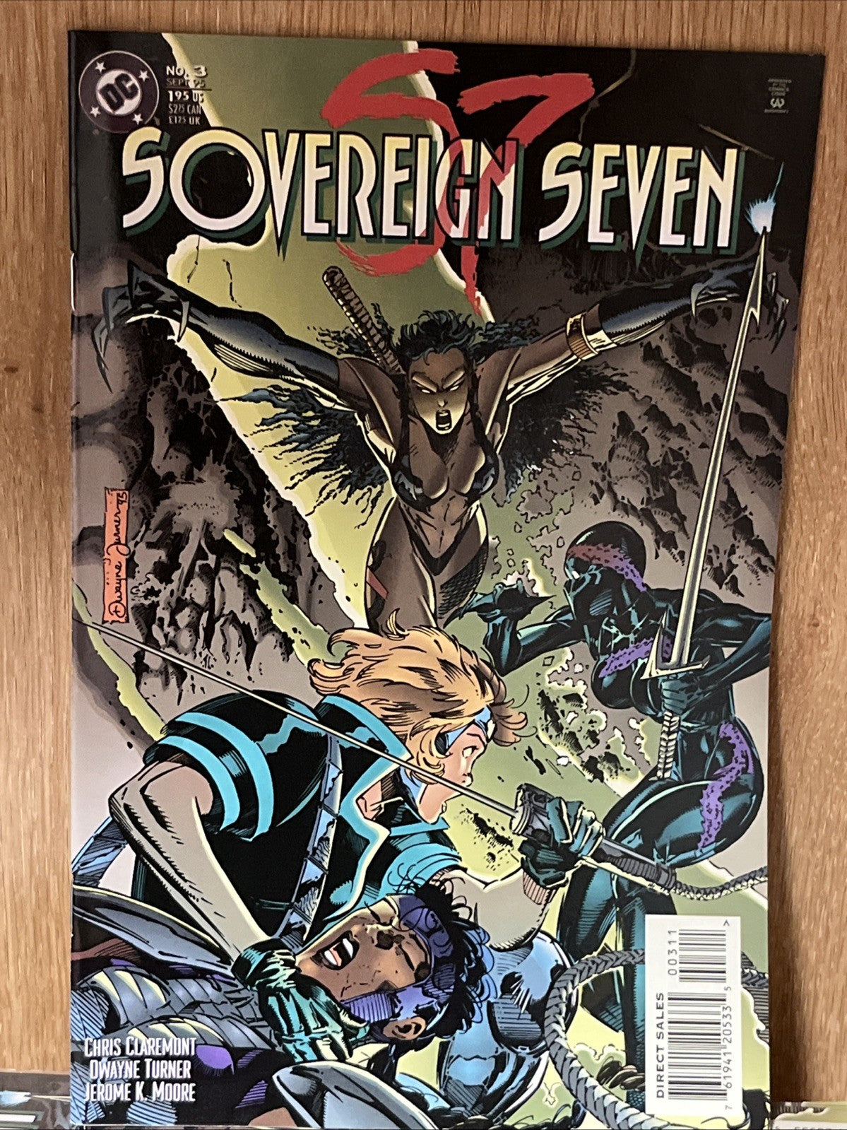 1995 DC Comics Sovereign Seven #1 ( Lot of 20 Number #1 )