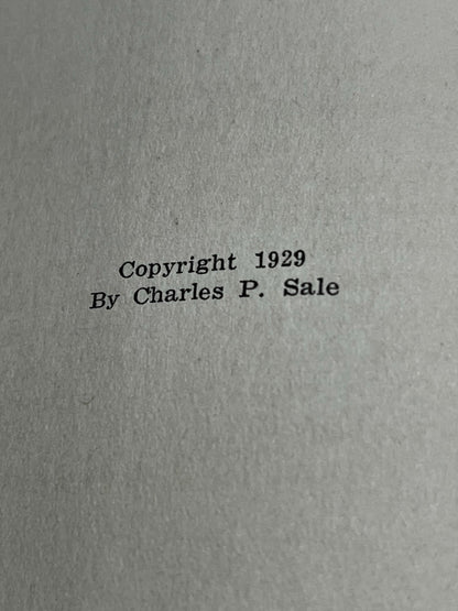 THE SPECIALIST 1st Edition by Charles Chic Sale 1929 Illustrated