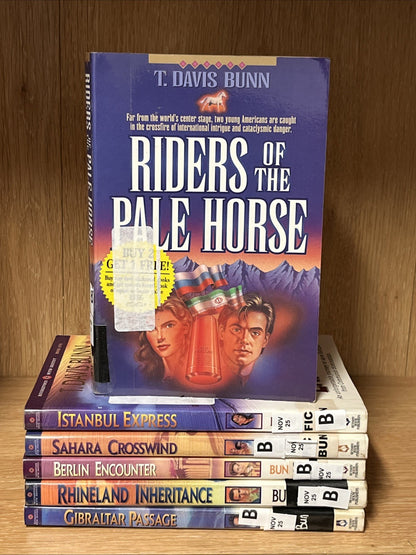 T Davis Bunn Series Lot Of 6 Rendezvous with Destiny Historical Fiction