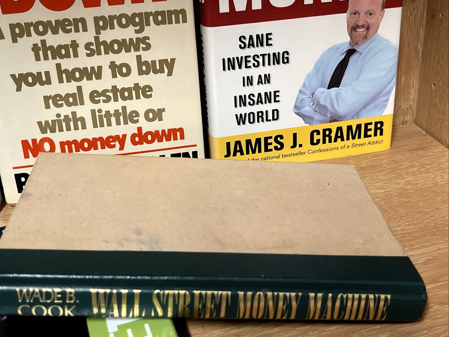 Lot of 5 Business Book,Real Estate Investment, Wealth,Stock Trading, No Money