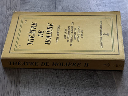 Theatre De Moliere Tome Deuxieme, Dom Juan Le Medecin Malgre Lui Amphitryon 1962