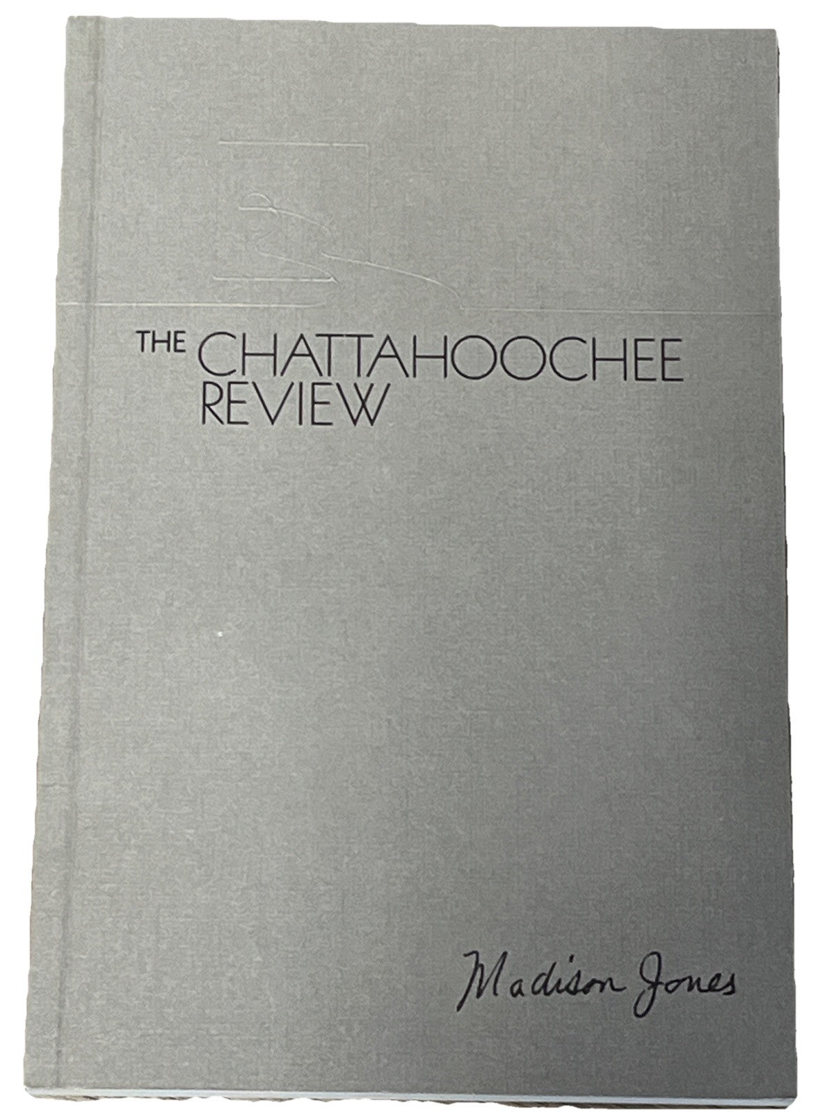 Chattahoochee Review: SIGNED Madison Jones Vol 7 #1 Fall 1996 The DeKalb College