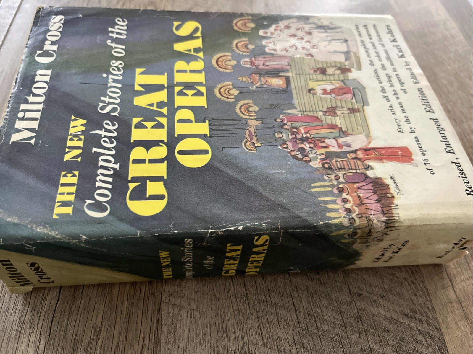 The New Complete Stories of the Great Operas HC Book Milton Cross 1957 w/ DJ