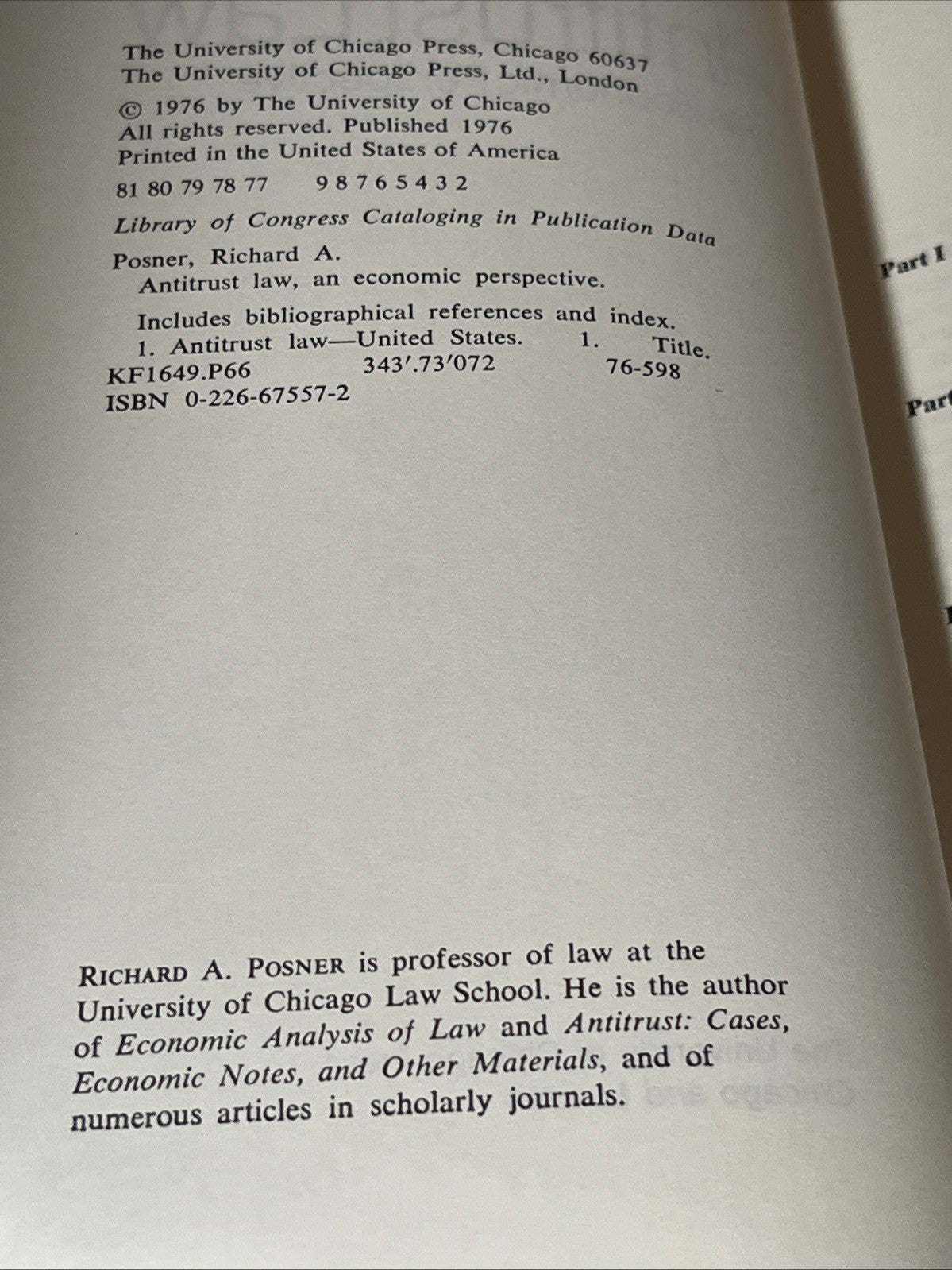 International Law for Seagoing Officers & Antitrust Law An Economic Perspective