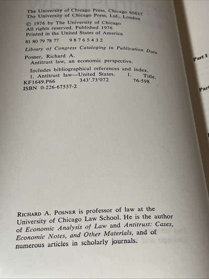 International Law for Seagoing Officers & Antitrust Law An Economic Perspective