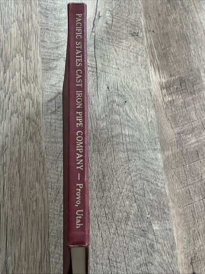PACIFIC STATESCAST IRON PIPE COMPANY PROVO..... UTAH General Catalog No. 53