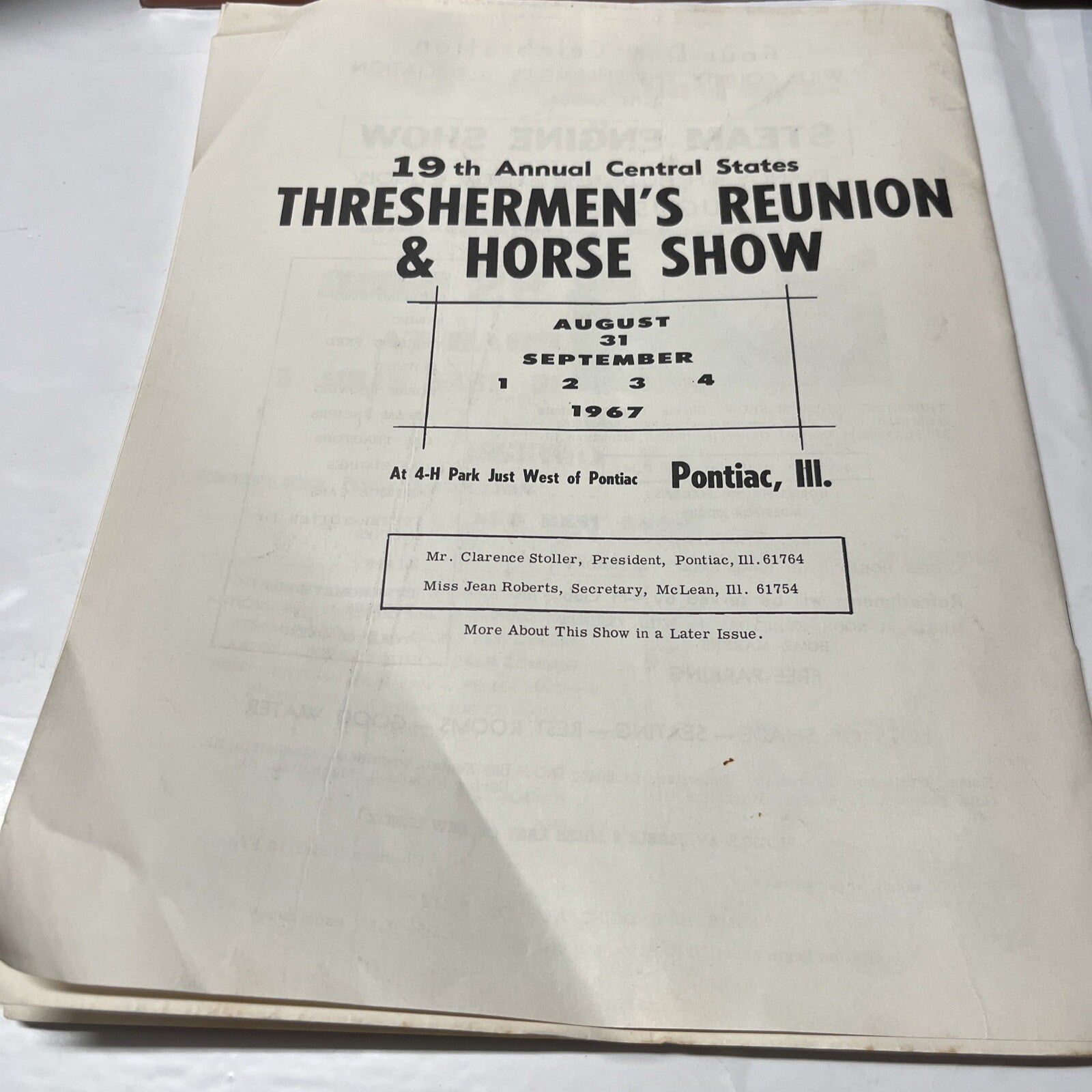 VT Engineers and Engines News Paper May -June 1967 Vol. 13 No 1 Acceptable Cond