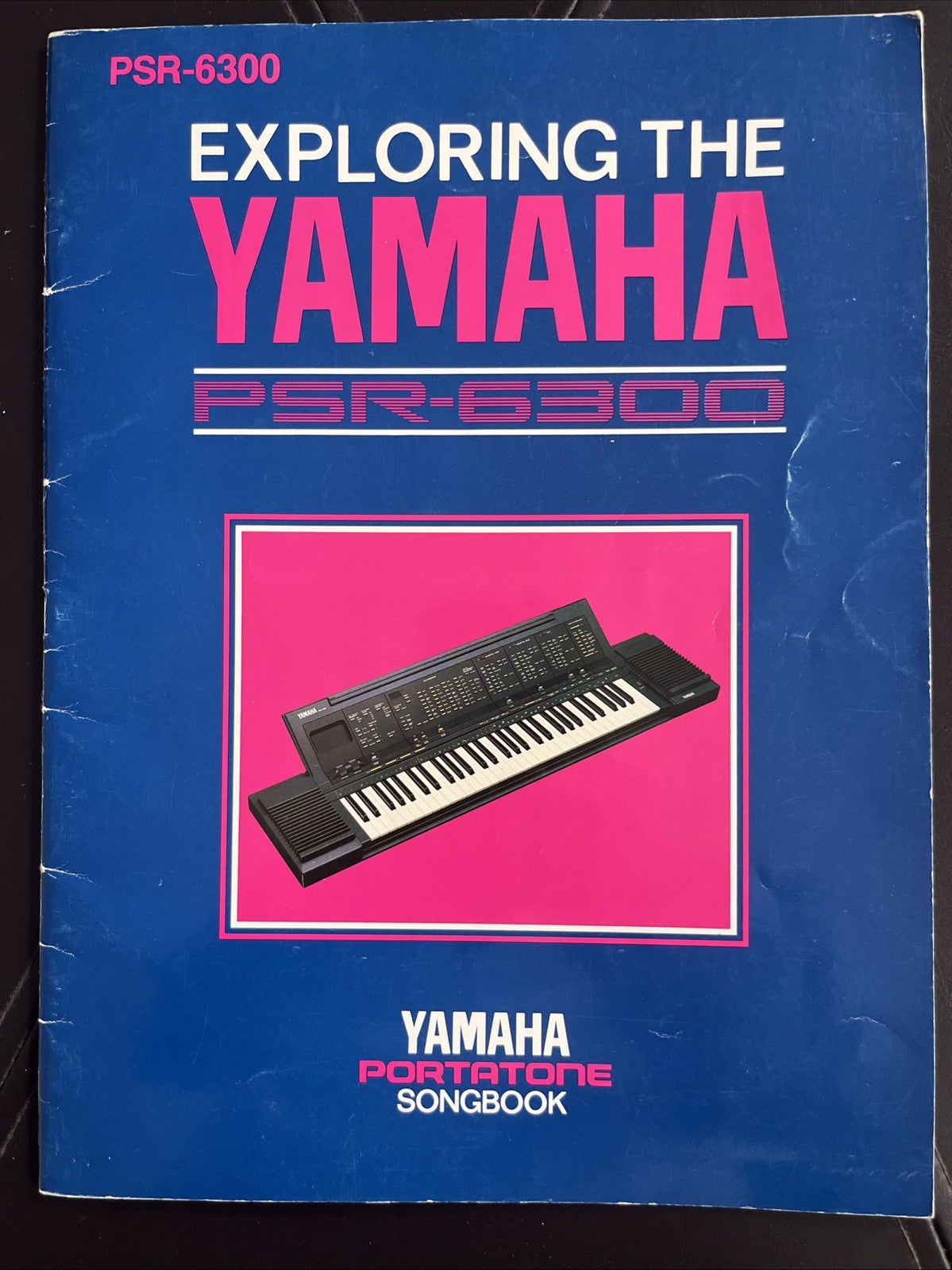 vintage Exploring Yamaha PSR-6300 Portatone songbook from the 1980s