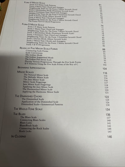 Music Sales Patterns, Scales and Modes for Jazz Guitar Book By Arnie Berle