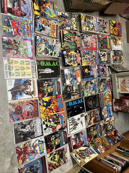 Comic Lot of 50, mix indie, DC and Marvel Comic Books