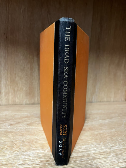 the dead sea community its origins and teachings book, by kurt schubert, unknow