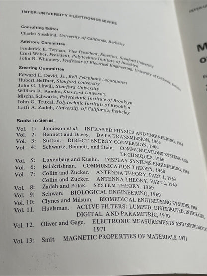 Magnetic Properties of Materials By Jan Smit (Vol 13)