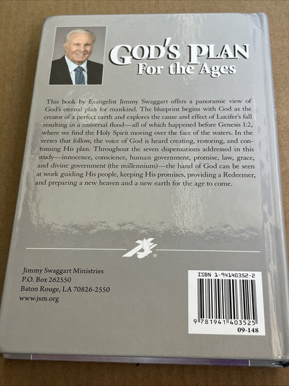 God’s Plan for the Ages A Panoramic View Of God's Eternal Plan Jimmy Swaggart HC