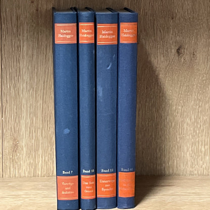 Martin Heidegger, Gesamtausgabe: 4 Volumes Sets Abteilungen: Veroffentlichte