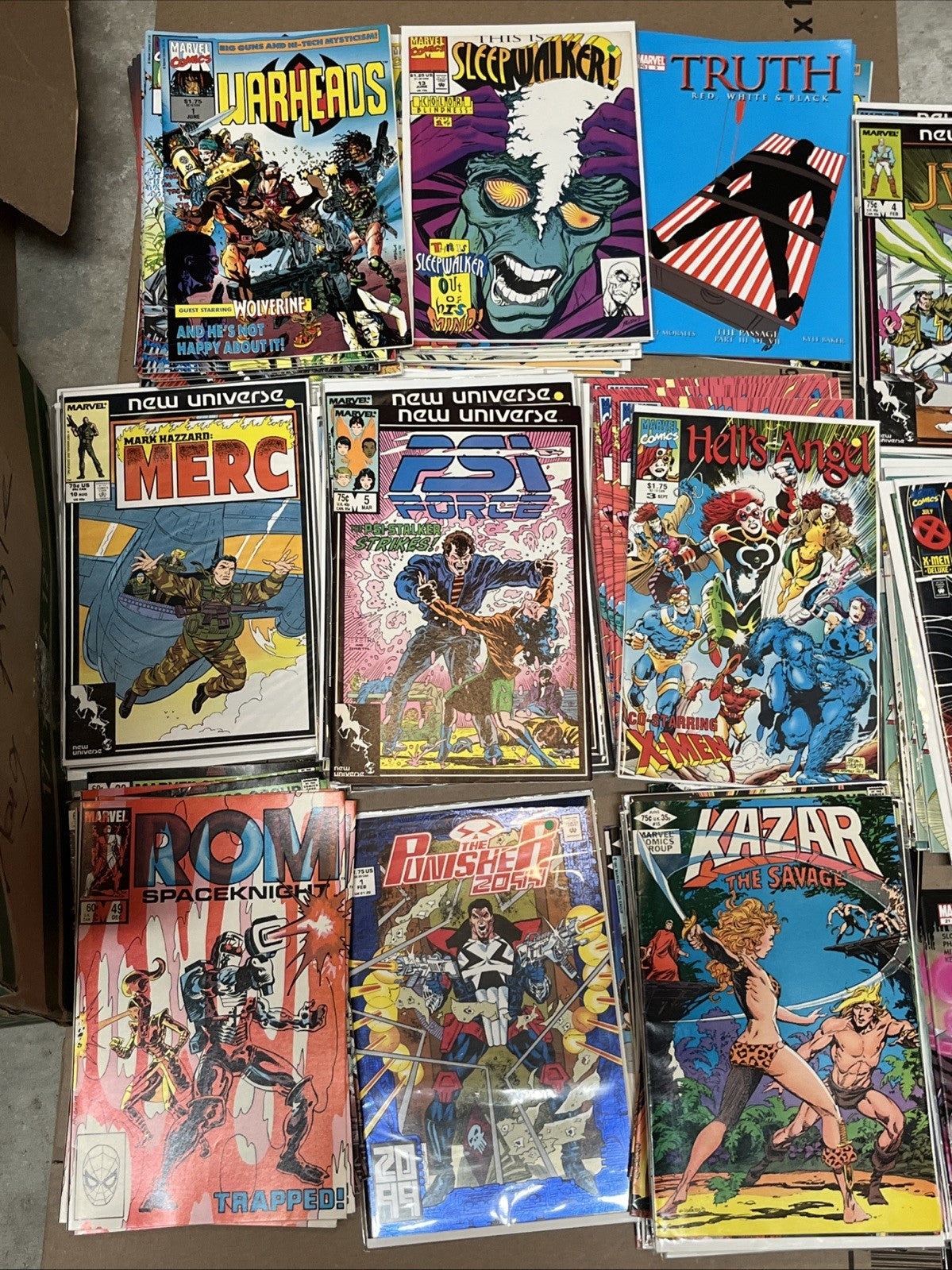 marvel comic book lot 17 Mixed Marvel Books No Dup Bulk