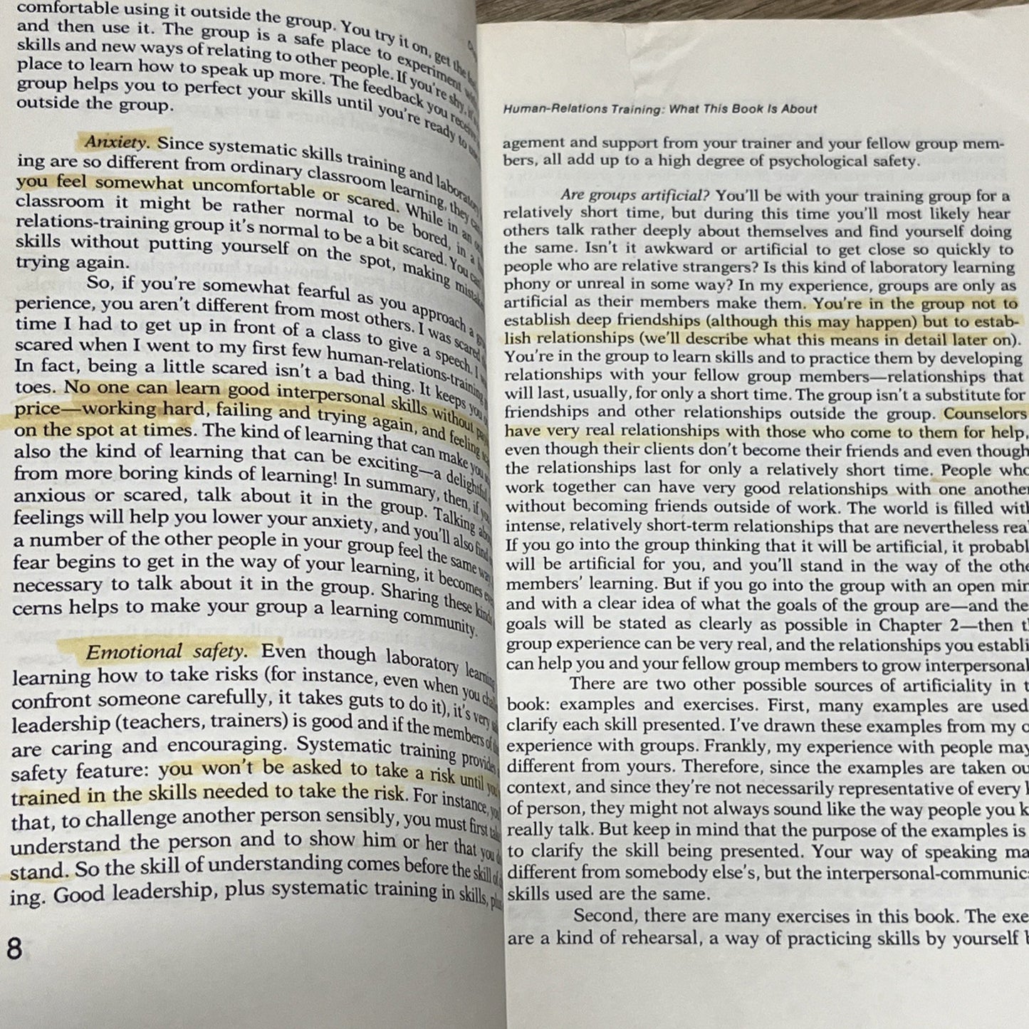 You and Me: The Skills of Communicating and Relating to Others by Egan, Gerard