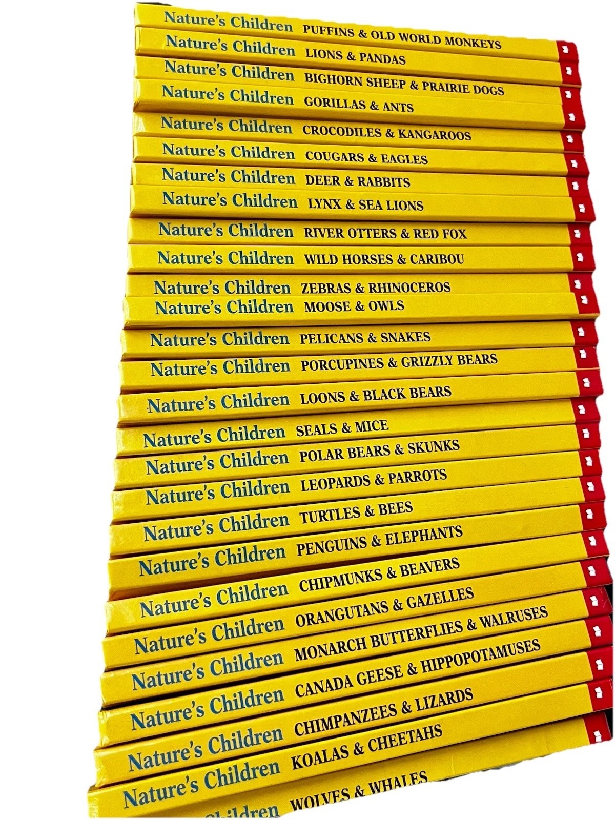 Nature's Children Books Lot of 27 Volumes