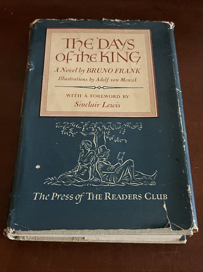 THE DAYS OF THE KING Hardcover by BRUNO FRANK 1942