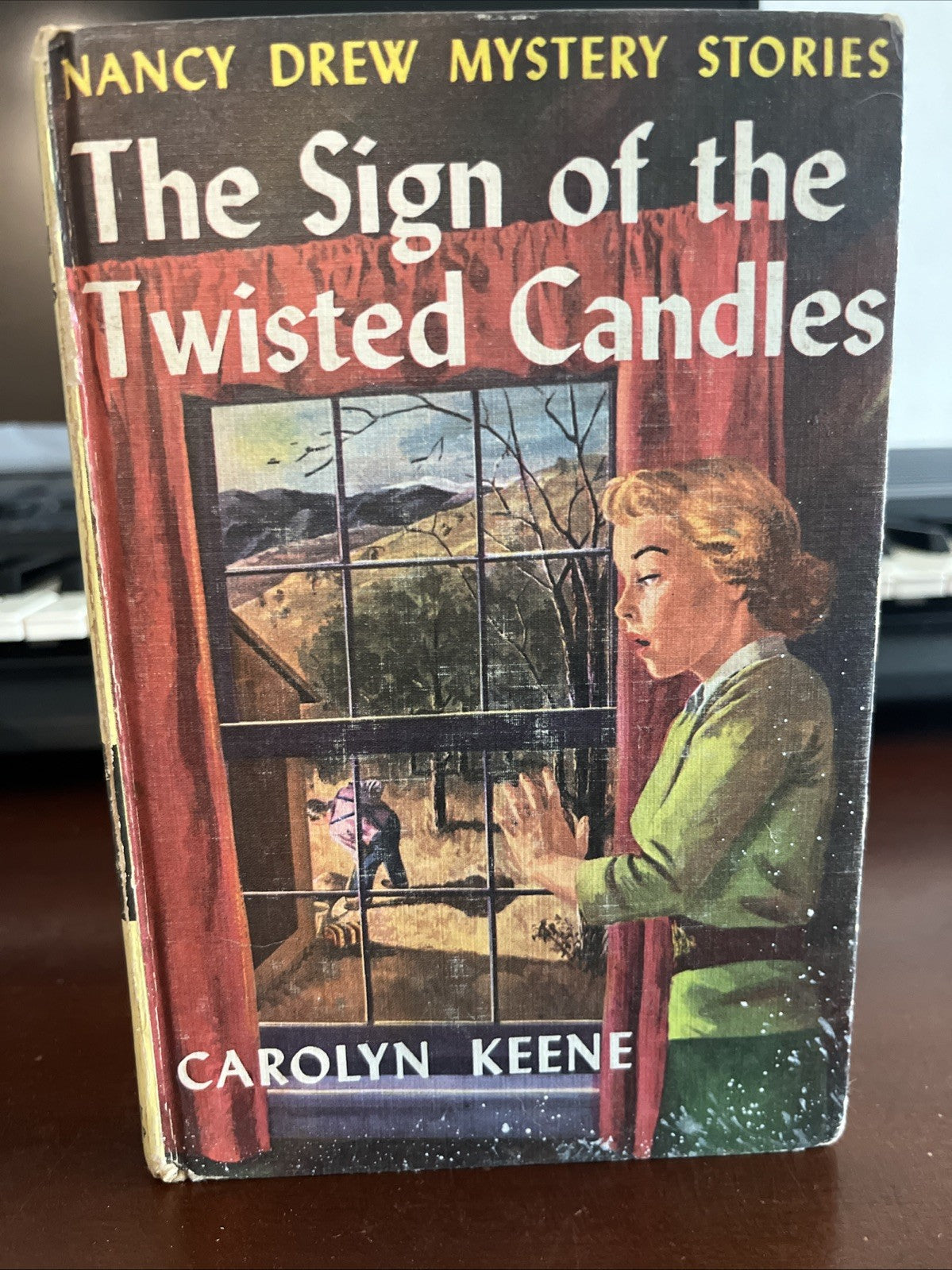 Vintage Nancy Drew The Sign of the Twisted Candles 1st Edition 1933 #9