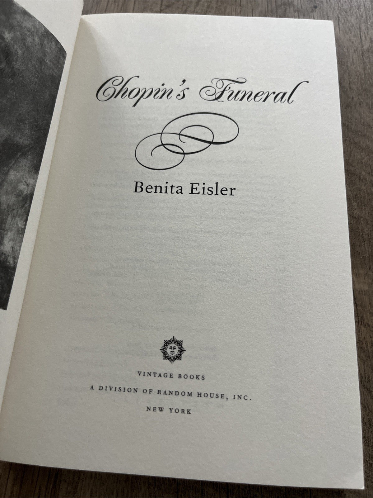 Chopin's Funeral - Benita Eisler paperback