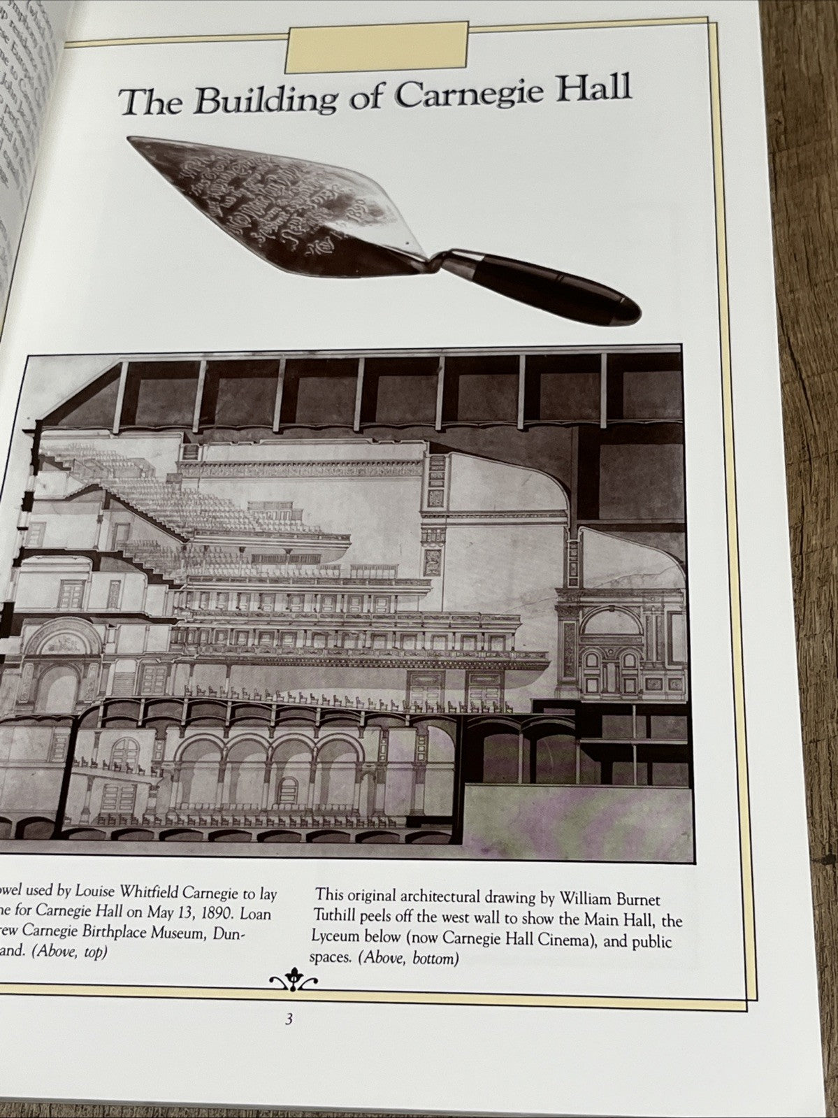 ECHOES AND ARTIFACTS: 100 YEARS AT CARNEGIE HALL Centennial Exhibition 1991