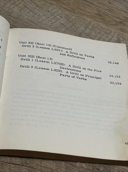 Teacher’s Manual And Script For Tapes To Accompany LATIN for Americans 1st Book
