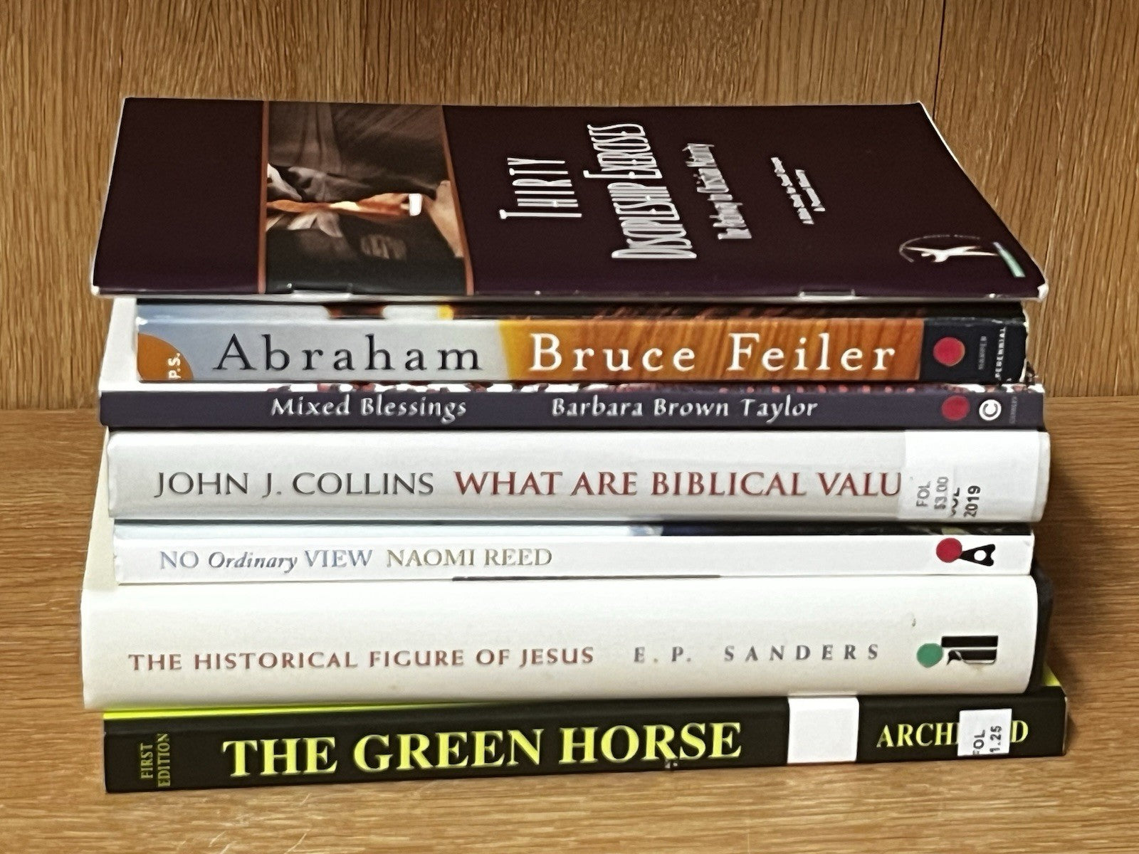 Religious Books Lot of 5Lbs Christian Mixed 7 Pc Book Paperback Hardcover