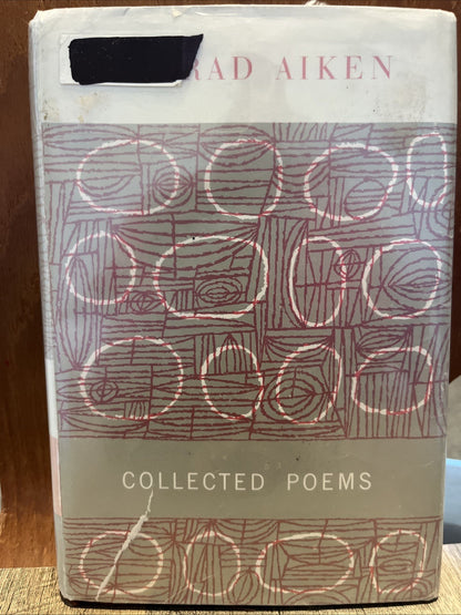 Vintage 1953 Conrad Aiken Collected Poems 1st Ed Book Poetry Hardcover Collector