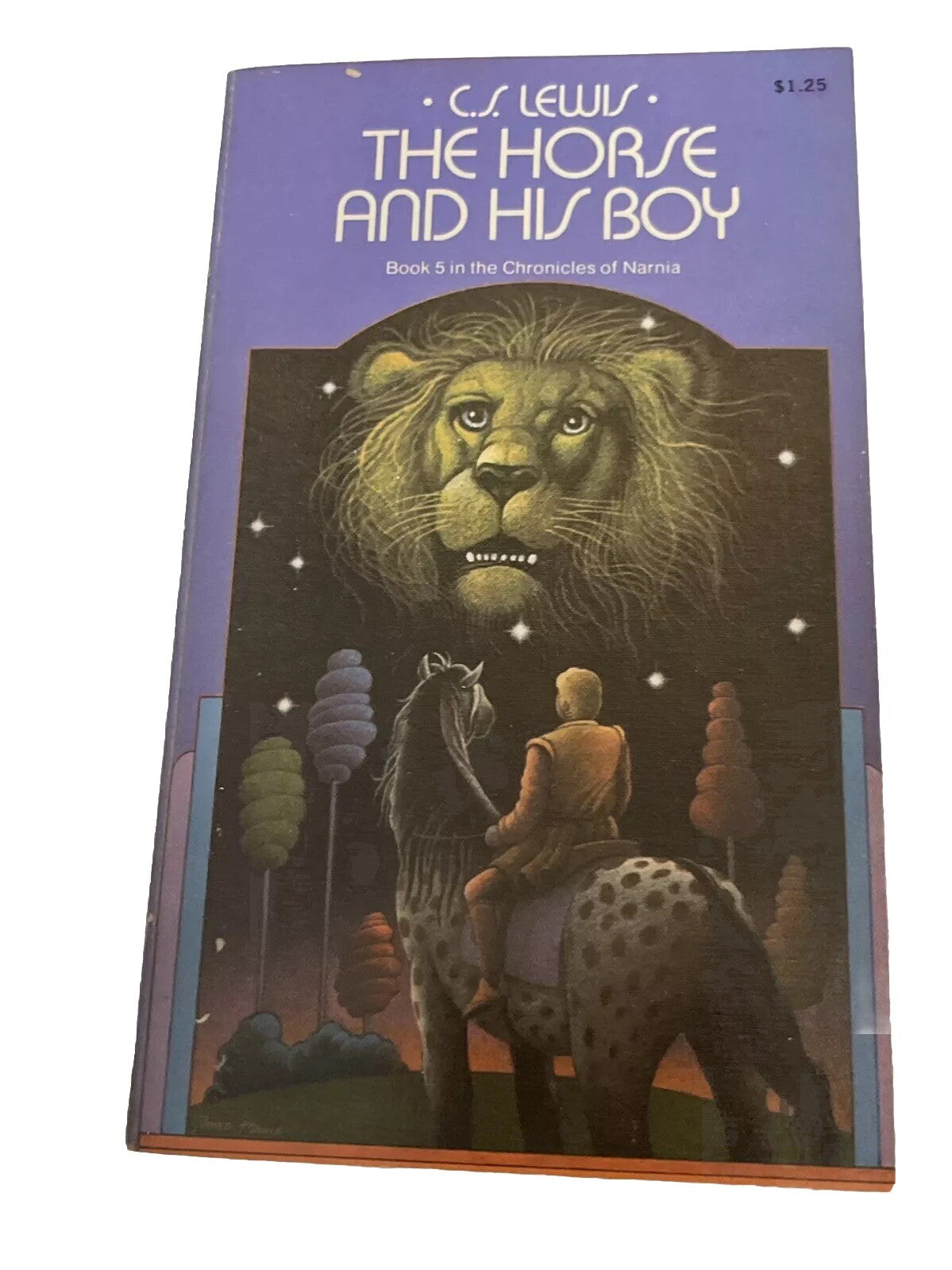 The Chronicles of Narnia Book CS Lewis 1, 2, 3, 5, & 6 Collier Books 1970s