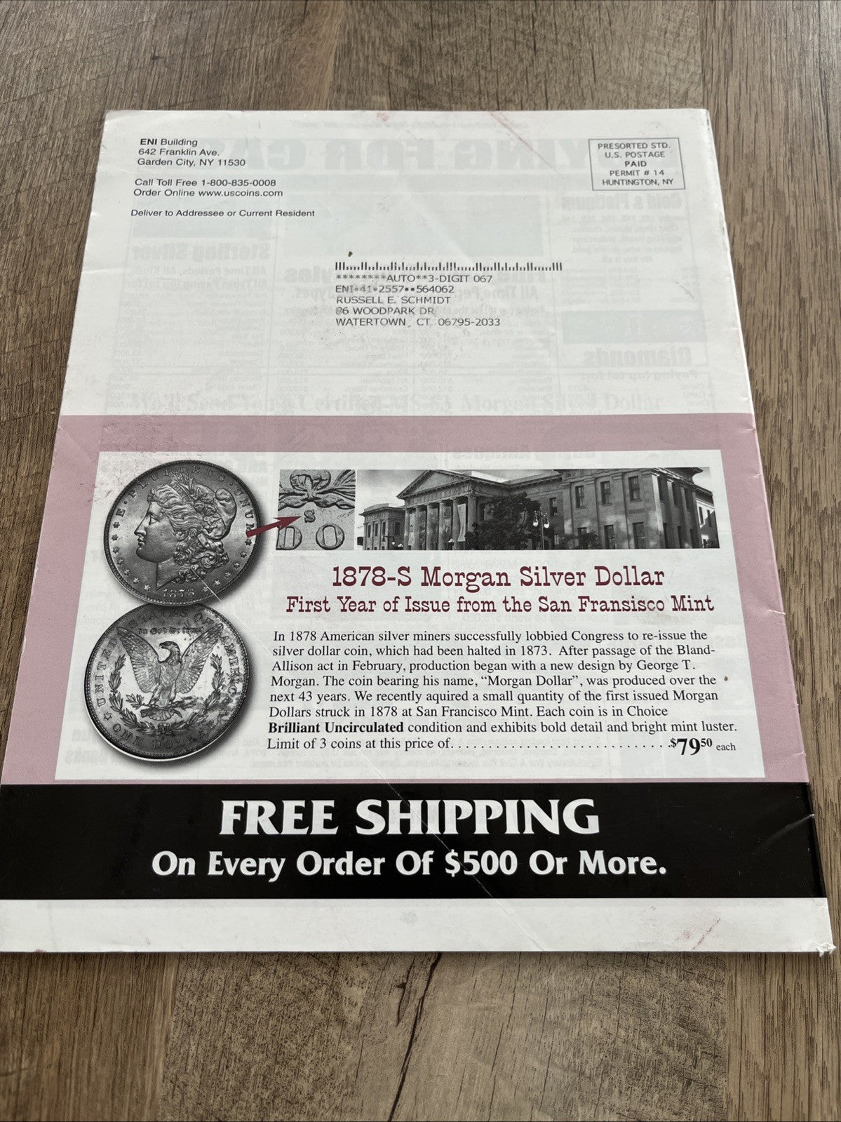 Rare Coins And Currency Collectors Showcase Eastern Numismatics Fall 2010 Vol 43