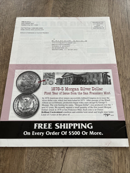 Rare Coins And Currency Collectors Showcase Eastern Numismatics Fall 2010 Vol 43