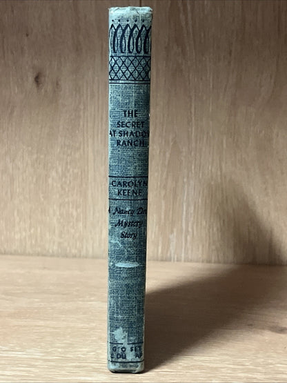 Nancy Drew The Secret at Shadow Ranch 1st Ed 1931 HC Carolyn Keene *Book 5 *