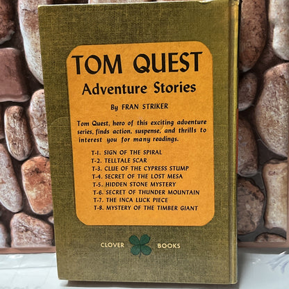 A Tom Quest Adventure The Inca Luck Piece By Frank Striker 1955
